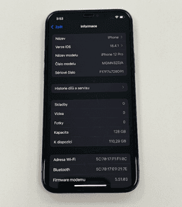 iPhone 12 Pro 128GB Pacifická modrá